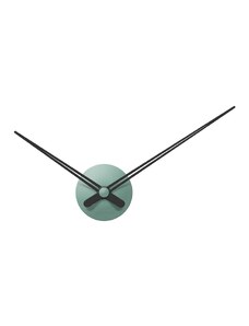KARLSSON Nástenné hodiny LBT mini Sharp zelené
