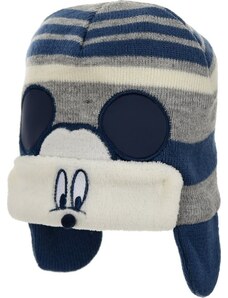 DISNEY Mickey Mouse modrosivá zimná čiapka