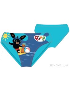Setino Detské / chlapčenské slipové plavky Zajačik Bing Bunny - tyrkysové - veľ.