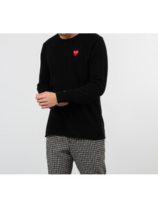 Pánsky sveter Comme des Garçons PLAY Knit Black