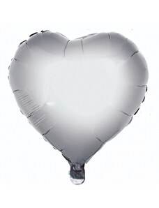 Godan Fóliový balón 18" - Strieborné srdce