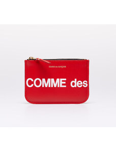 Comme des Garçons Wallets Pánska peňaženka Comme des Garçons Huge Logo Wallet Red
