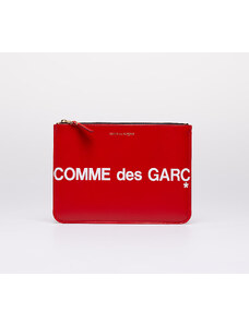 Comme des Garçons Wallets Pánska peňaženka Comme des Garçons Huge Logo Wallet Red