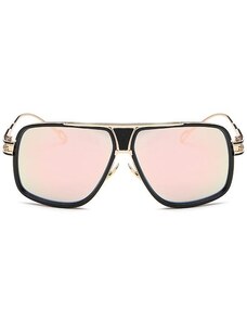 Beangel Slnečné okuliare Hawk čierne ružové sklá