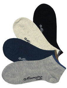 Pesail Krátke bavlnené pánske ponožky CM127 - 3bal