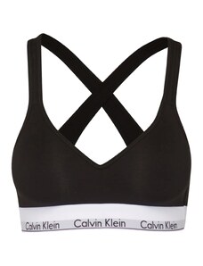 Calvin Klein Podprsenka 'Lift' sivá / čierna / biela