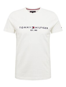 TOMMY HILFIGER Tričko tmavomodrá / červená / biela