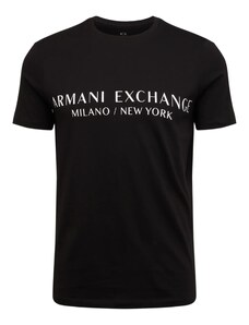 ARMANI EXCHANGE Tričko '8NZT72' čierna / biela