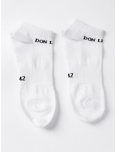 Don Lemme Ponožky Ankle 2ks - biele
