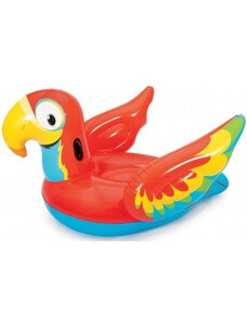Swimaholic Nafukovacie ležadlo Inflatable Peppy Parrot Červená