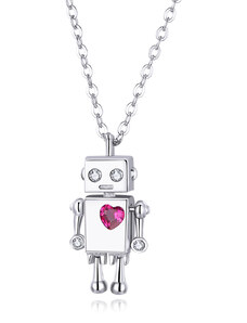 Emporial Royal Fashion nastaviteľný náhrdelník Zamilovaný robot SCN388