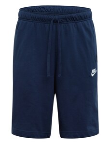 Nike Sportswear Nohavice námornícka modrá / biela