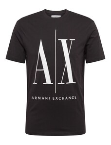 ARMANI EXCHANGE Tričko čierna