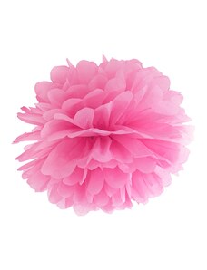 PartyDeco Pompom v tvare ružového kvetu 35 cm