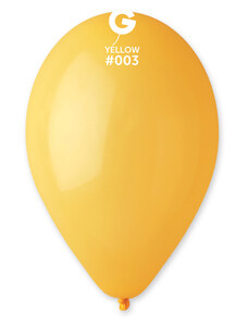Gemar Balónik pastelový tmavá žltá 26 cm