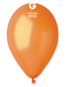Gemar Balónik metalický oranžový 26 cm