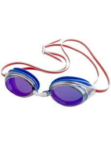 Plavecké okuliare Finis Ripple Goggles Mirror Modro/červená
