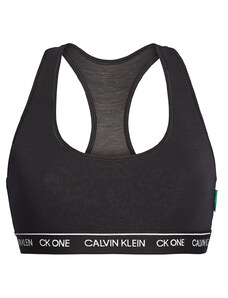 CALVIN KLEIN - CK ONE black unlined podprsenka