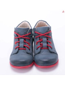 Detské kožené topánočky EMEL E2429-12 Modrá