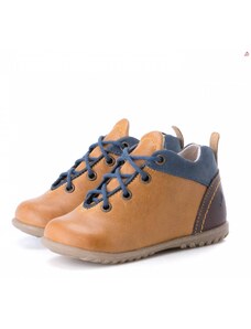 Detské kožené topánočky EMEL E2413-9 Hnedá