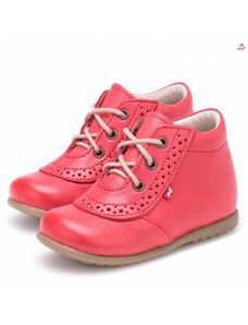 Detské kožené topánočky EMEL E716-10 Červená