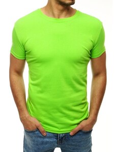 Buďchlap Jednoduché tričko v limetkovej farbe