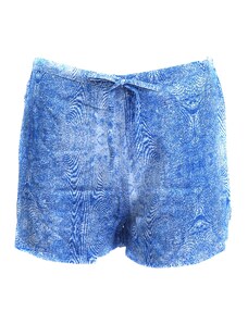 Dámske pyžamové kraťasy QS6029-CMW modrá - Calvin Klein