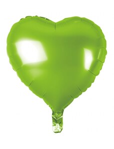 Godan Fóliový balón 18" - Zelené srdce