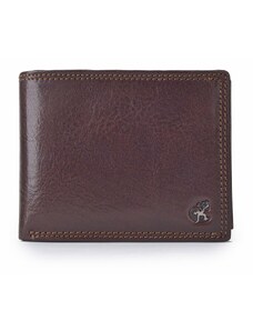Pánska kožená peňaženka Cosset hnedá 4488 Komodo H