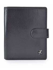 Pánska kožená peňaženka Cosset čierna 4408 Komodo C
