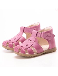 Detské kožené sandálky EMEL E1214A-1 Ružová