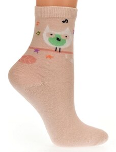 AURA.VIA Detské oranžové ponožky KITT