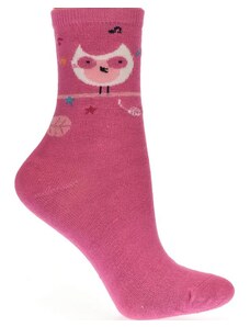 AURA.VIA Detské ružové ponožky KITT
