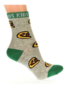 AURA.VIA Detské zelené ponožky PIZ