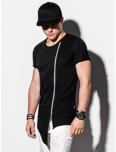 Ombre Clothing Pánske basic tričko Enuo čierna xxl s1217