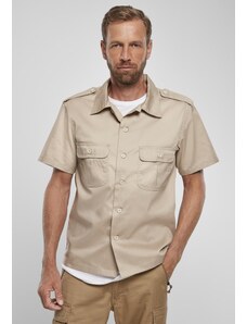 Brandit Beige American Short Sleeve Shirt