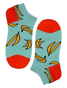 Emi Ross Crazy Banana členkové bavlnené ponožky ECC2001