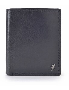 Pánska kožená peňaženka Cosset čierna 4402 Komodo C