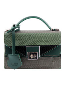 Luxusná kabelka JADISE, Lily Snake zelená