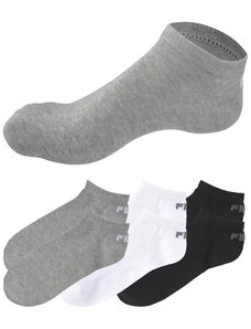 FILA Ponožky sivá melírovaná / čierna / biela
