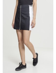 UC Ladies Women's college skirt with zipper blk/wht