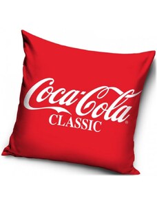 Carbotex Vankúš Coca-Cola Classic Logo - 40 x 40 cm