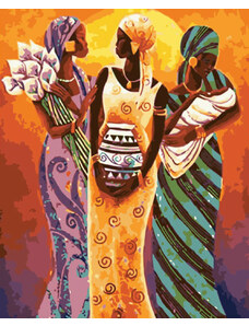 Gaira Malovanie podľa čísel Africké ženy M992265
