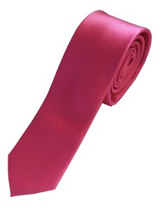 Polmen Pánska kravata - sýto ružová