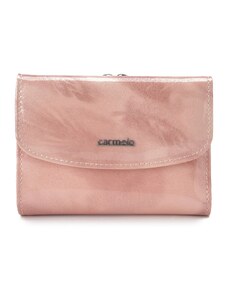 Dámska kožená peňaženka Carmelo ružová 2117 P R