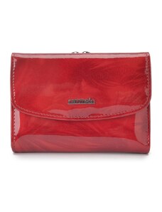 Dámska kožená peňaženka Carmelo červená 2117 P CV