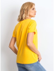 Fashionhunters Light Orange T-Shirt Transformative