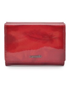 Dámska kožená peňaženka Carmelo červená 2106 P CV