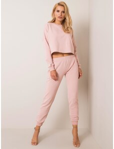 Basic Svetlo-ružový bavlnený komplet Monica RUE PARIS