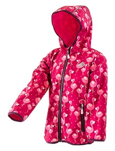 Pidilidi Dievčenská softshellová bunda s potlačou a pevnou kapucňou, PiDiLiDi, PD1072-01, dievča